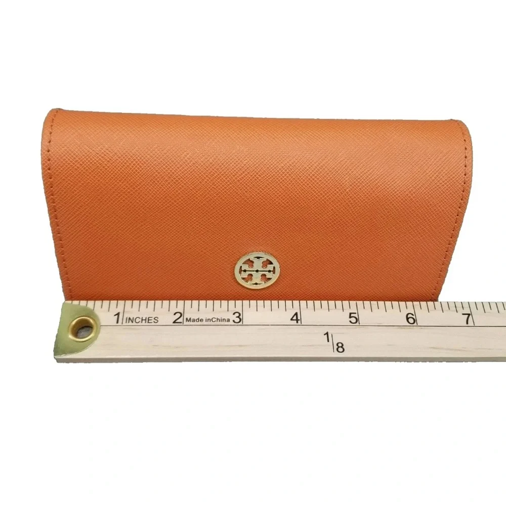 Tory Burch Vibrant Orange Sunglasses Case